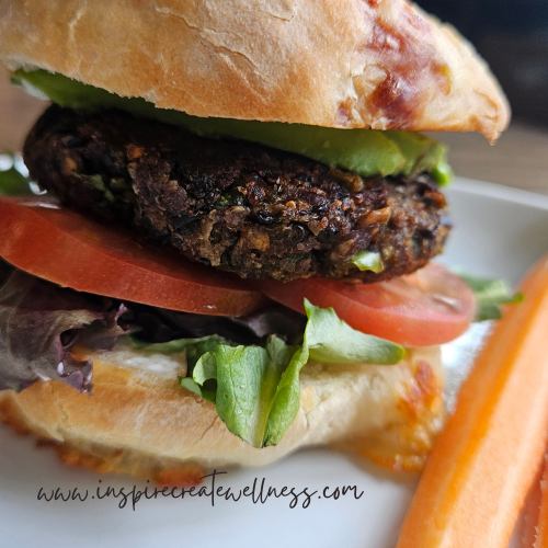 Vegan Black Bean Burger