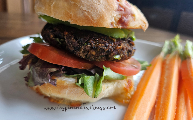 Vegan Black Bean Burger