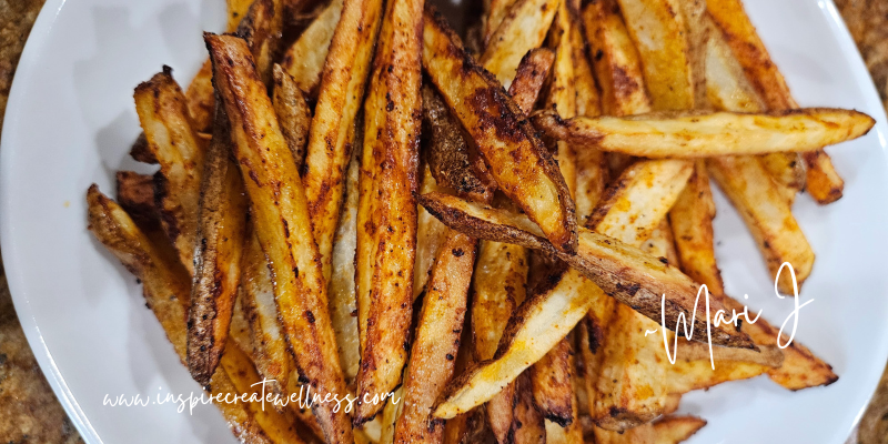 The Best Organic French Fries made from Russet Potatoes