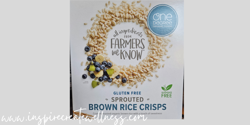 One Degree Organic Foods Sprouted Brown Rice Crisps