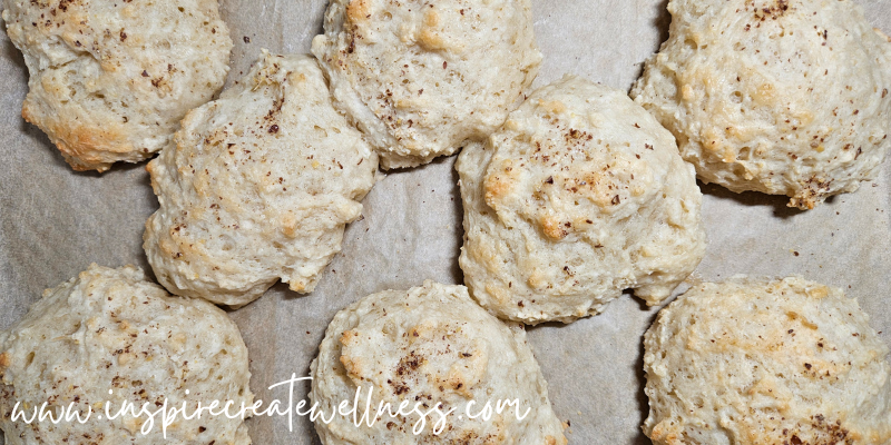 Delicious Homemade Biscuits fresh out of the oven. 