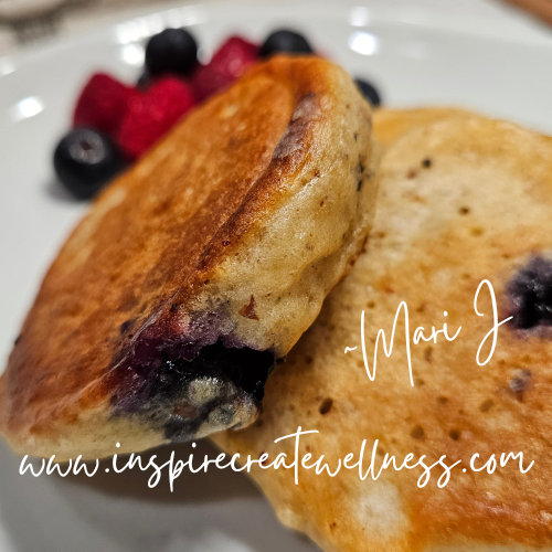 Blueberry Kefir Pancakes Recipe