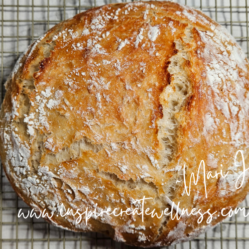 Easy Honey Oat Bread on a cooling rack